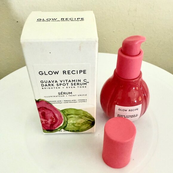 Glow Recipe Dark Spot Serum 30 ml Guava Vitamin C Brighten Even Tone Skin - Picture 15 of 16